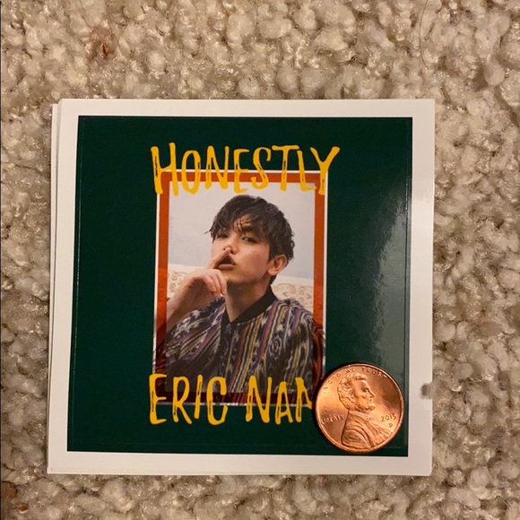 Eric Nam Honestly Sticker Kpop - Picture 4 of 4